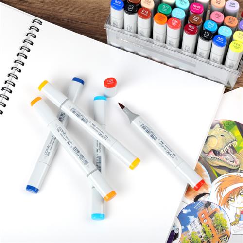 從一代到三代 日本Copic馬克筆在動漫設計中的色彩演進與工業精髓